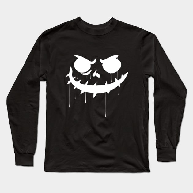 Jack Skellington Long Sleeve T-Shirt by Rasheba